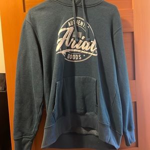 Hoodie - Blue - Ariat - M